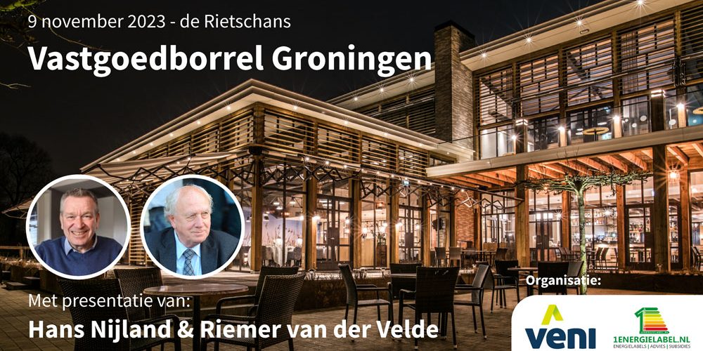 Vastgoedborrel Groningen Hans Nijland en Riemer van der Velde